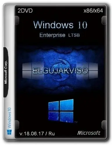 Иконка Windows 10 Enterprise LTSB (x86 x64) Elgujakviso Edition v.18.06.17 (2017) Русский