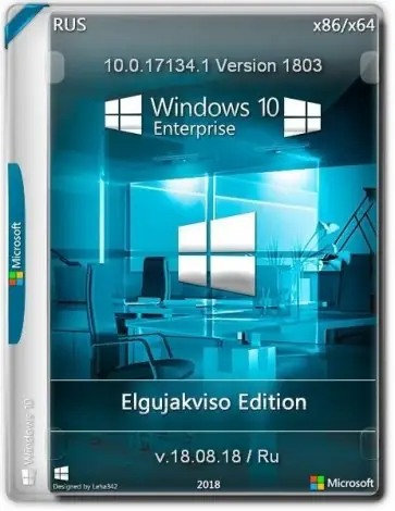 Иконка Windows 10 Enterprise VL (x86 x64) Elgujakviso Edition (v.18.08.18) [Ru]