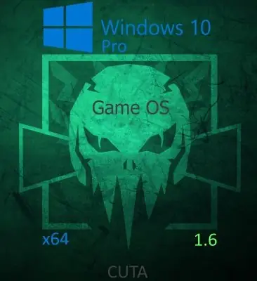 Иконка Windows 10 Professional 22H2 x64 Game OS 1.6 by CUTA [Ru]