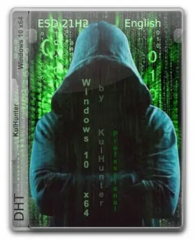 Иконка Windows 10 (v21h2) x64 PRO by KulHunter v3.2 (esd) [En]