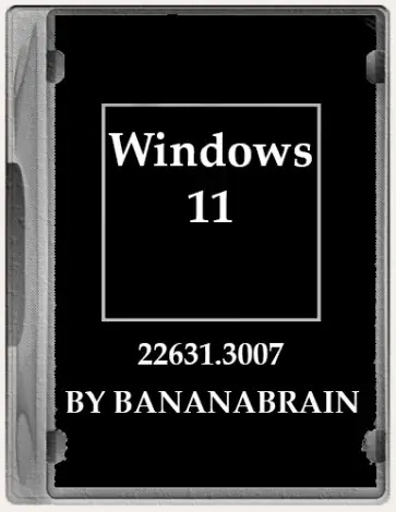 Иконка Windows 11 (12in1) 23H2 10.0.22631.3007 x64 by BananaBrain [Ru]