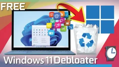Иконка Windows 11 Debloater 1.9.1 Portable [Multi Ru]