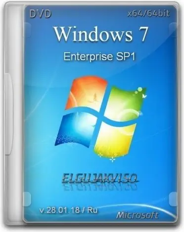 Иконка Windows 7 Enterprise SP1 x64 Elgujakviso Edition v.28.01.18 (2018) Русский