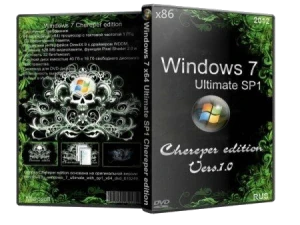 Иконка Windows 7 Ultimate SP1 x86 Chereper edition v.1.0 (2012) Русский
