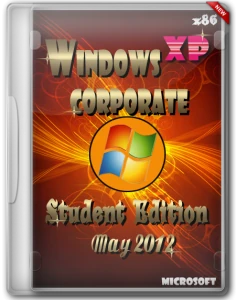 Иконка Windows Xp Pro Sp3 Corporate Student Edition May 2012 (2012) Русский + Английск