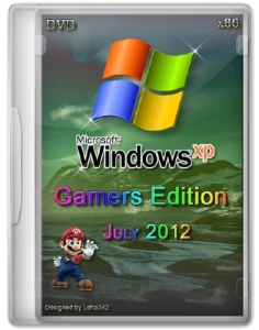 Иконка Windows Xp Pro SP3 Gamers Edition DVD July 2012 (July 2012) (x86) (2012) Русский + Английский