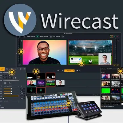Иконка Wirecast Pro 15.2.1 [En]