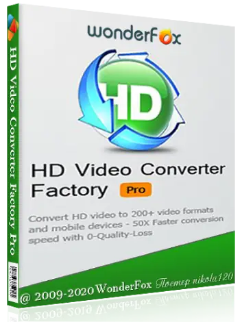 Иконка Wonderfox HD Video Converter Factory Pro (2020) RePack &Portable by TryRooM