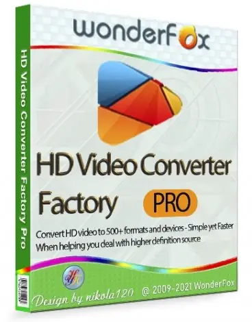 Иконка WonderFox HD Video Converter Factory Pro 24.2 (2021) РС RePack & Portable by TryRooM