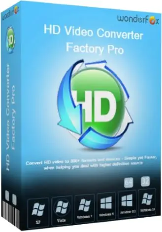 Иконка WonderFox HD Video Converter Factory Pro 25.6 RePack (& Portable) by TryRooM [Ru En]