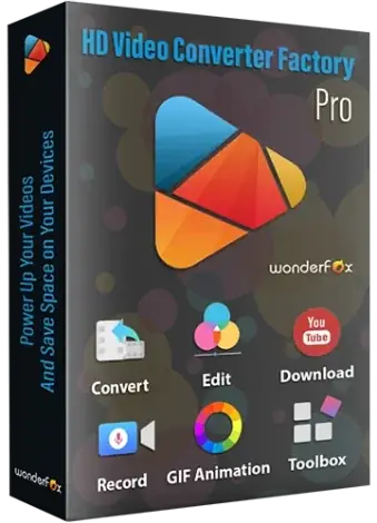 Иконка WonderFox HD Video Converter Factory Pro 27.8 RePack (& Portable) by elchupacabra [Multi Ru]