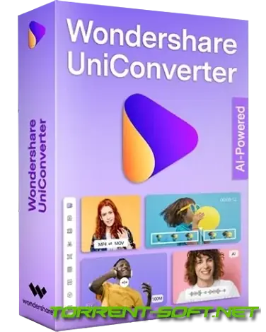 Иконка Wondershare UniConverter 15.0.2.12 (х64) Repack by elchupacabra [Multi Ru]