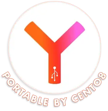 Иконка Яндекс Браузер 24.10.2.705 (x32) 24.10.2.706 (x64) Portable by Cento8 [Ru]