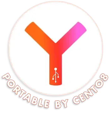 Иконка Яндекс.Браузер 24.7.0.2377 (x32) 24.7.0.2379 (x64) Portable by Cento8 [Ru]