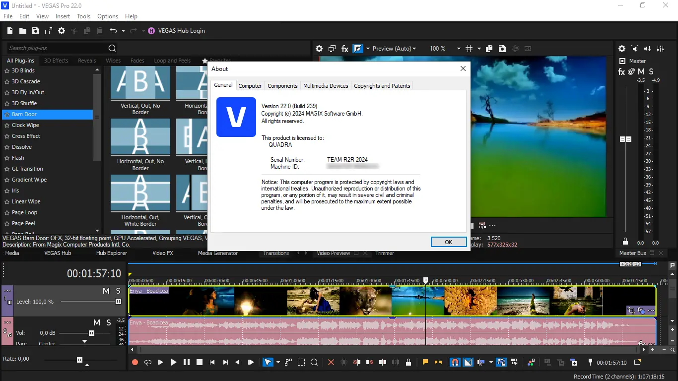 Инсталляция и активация